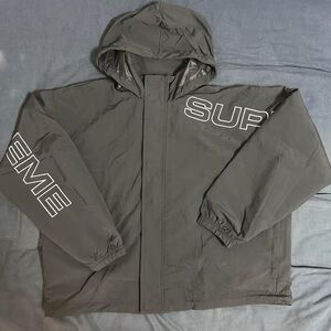 Supreme Black Windbreaker Jacket
